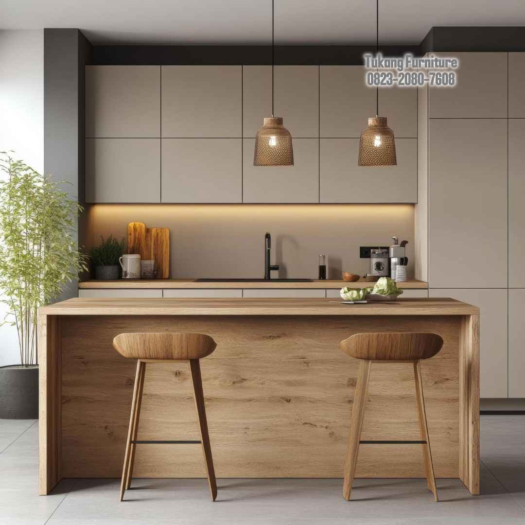 Kitchen Set Dapur Minimalis Modern untuk Apartemen Kecil di Jakarta