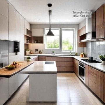 Harga Jasa Tukang Kitchen Set Custom dengan Bahan Premium Harga Jasa Tukang Kitchen Set