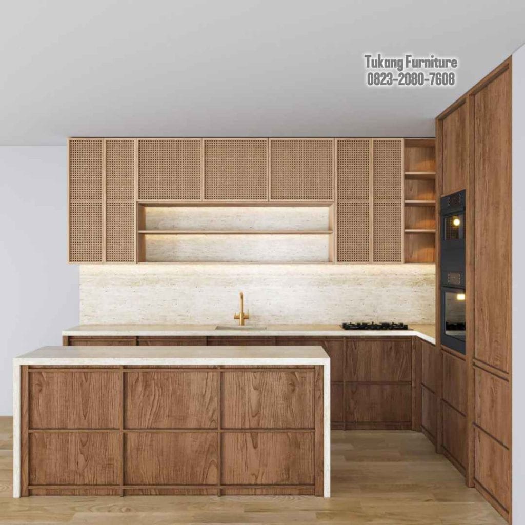 Desain Lemari Gantung Dapur