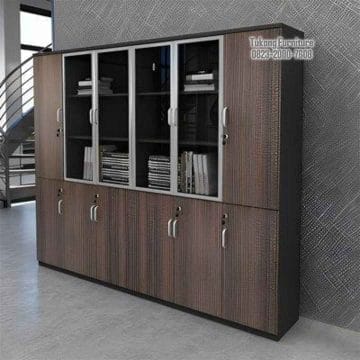 Lemari Arsip Kantor Minimalis dari Bahan Kayu Berkualitas Lemari arsip kantor minimalis
