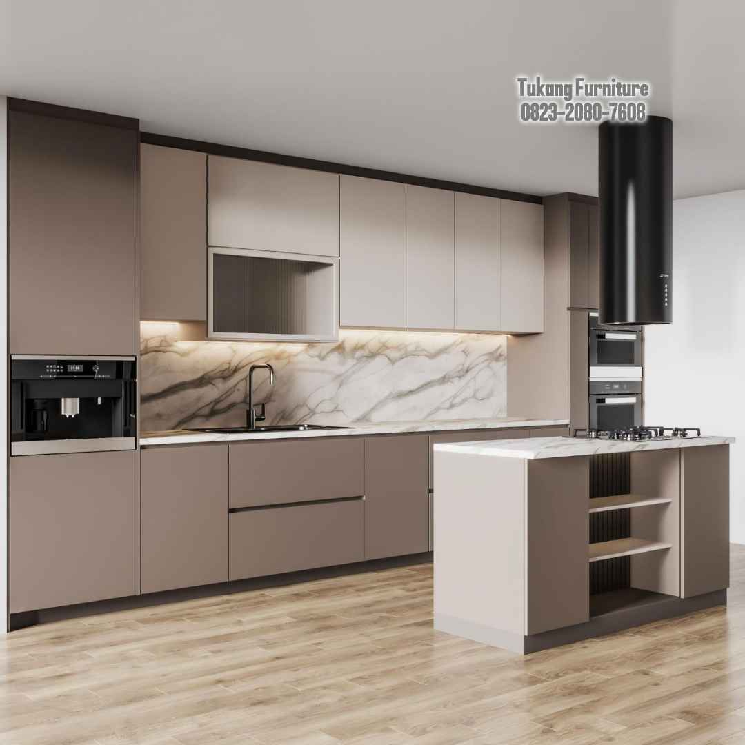 Workshop Furniture Terdekat Menyediakan Custom Kitchen Set Modern