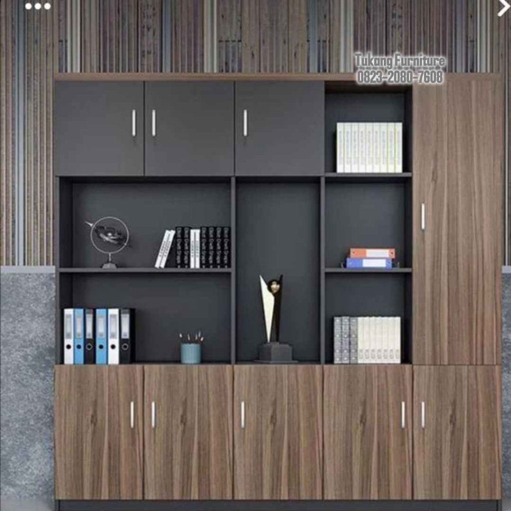 Lemari Arsip Kantor Minimalis dari Bahan Kayu Berkualitas