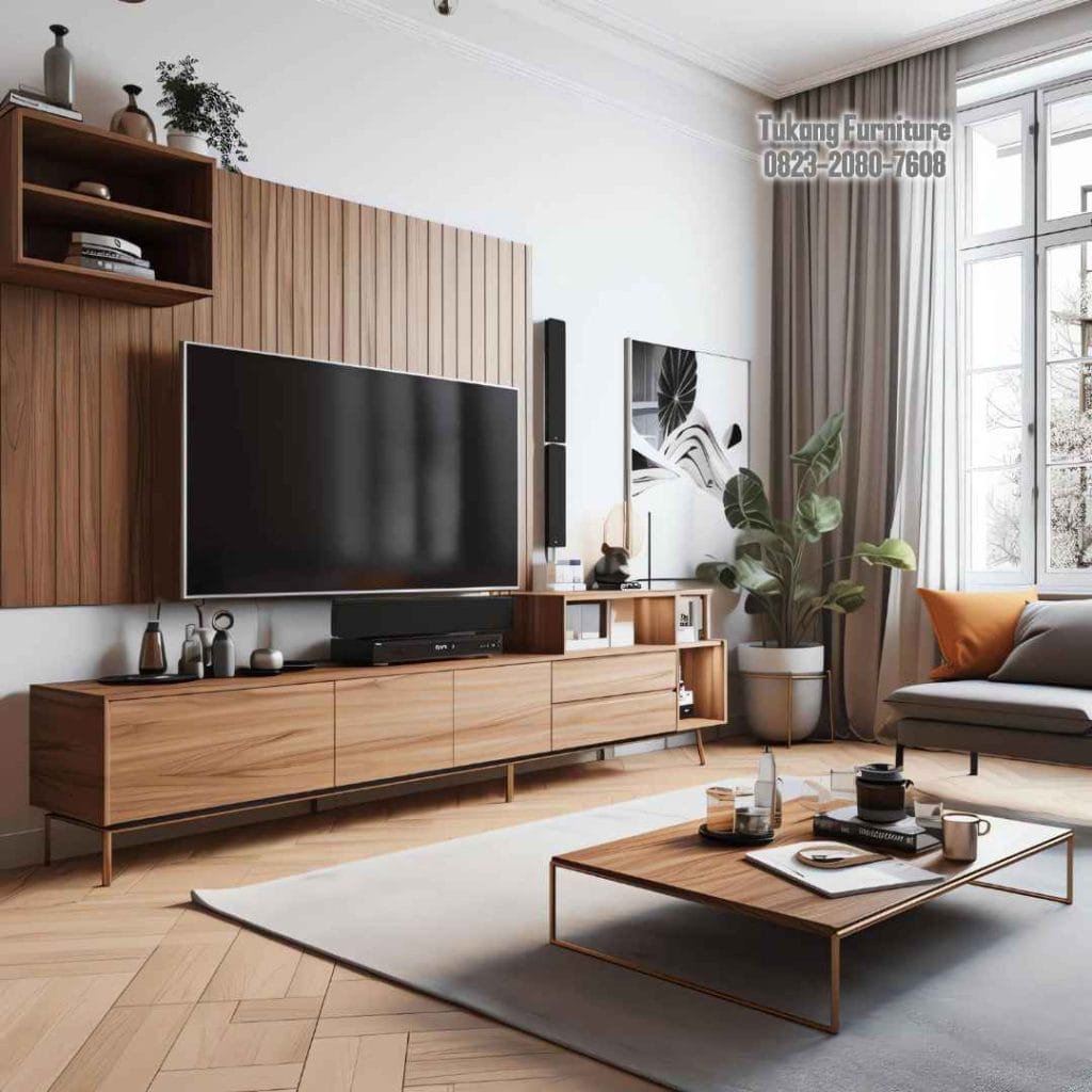 Model Lemari TV minimalis