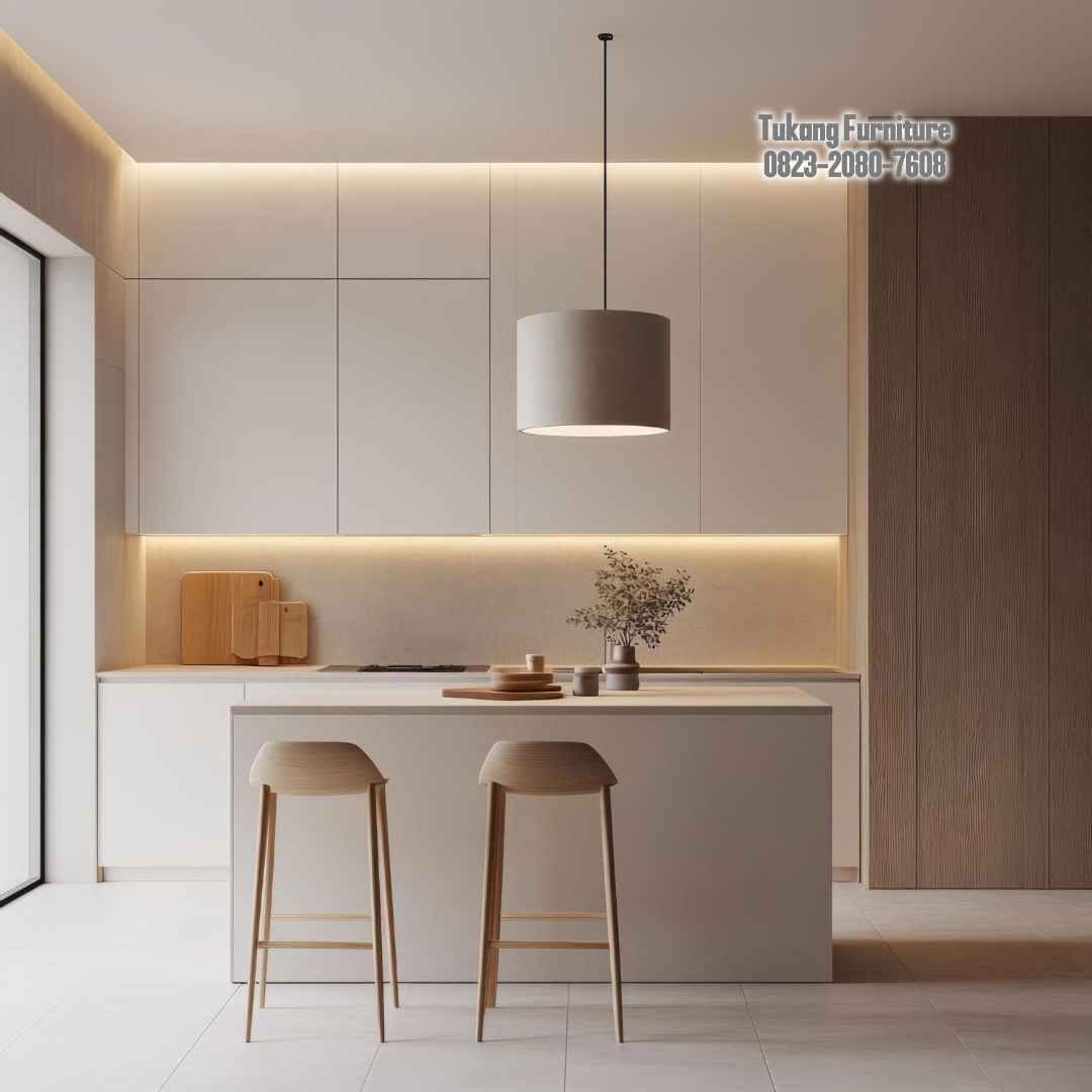 Inspirasi Lemari Dapur Gantung Minimalis Modern Dapur Kecil