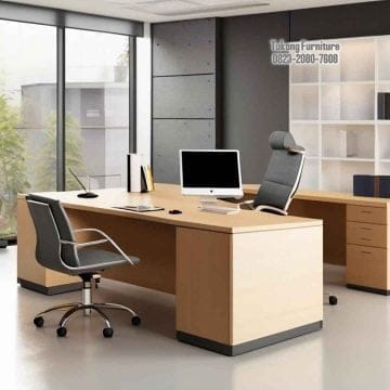 Model Meja Kerja Kantor Minimalis dengan Desain Terbaru custom Model Meja Kerja Kantor