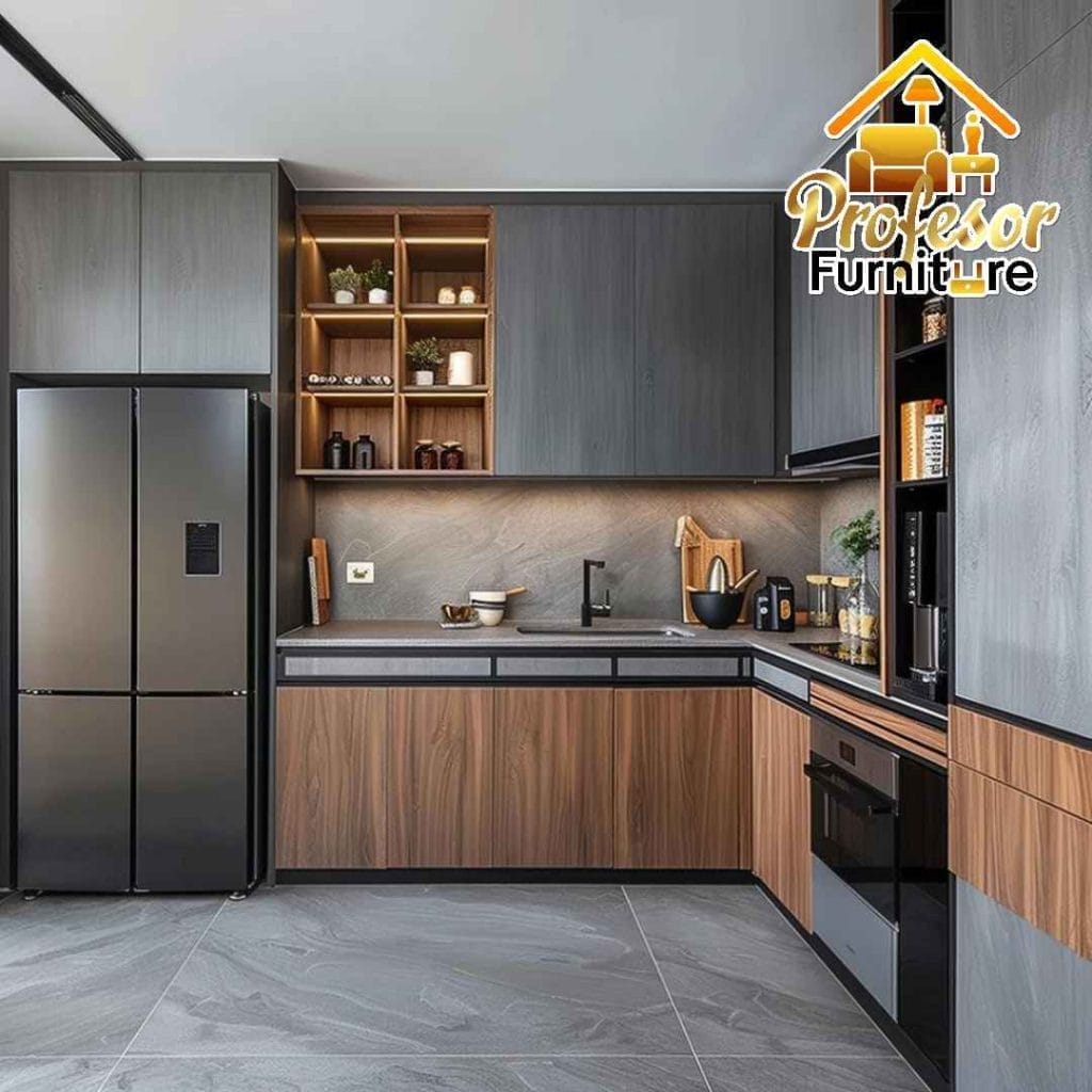 Jasa Tukang Lemari Gantung Dapur Custom Grand Wisata Bekasi