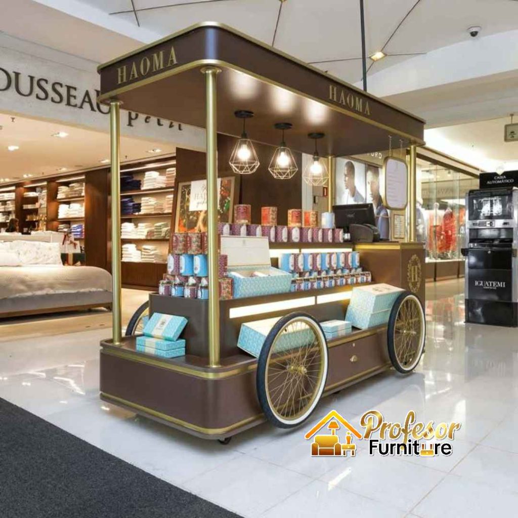 Jasa pembuatan booth jualan kekinian di Harapan Indah Bekasi