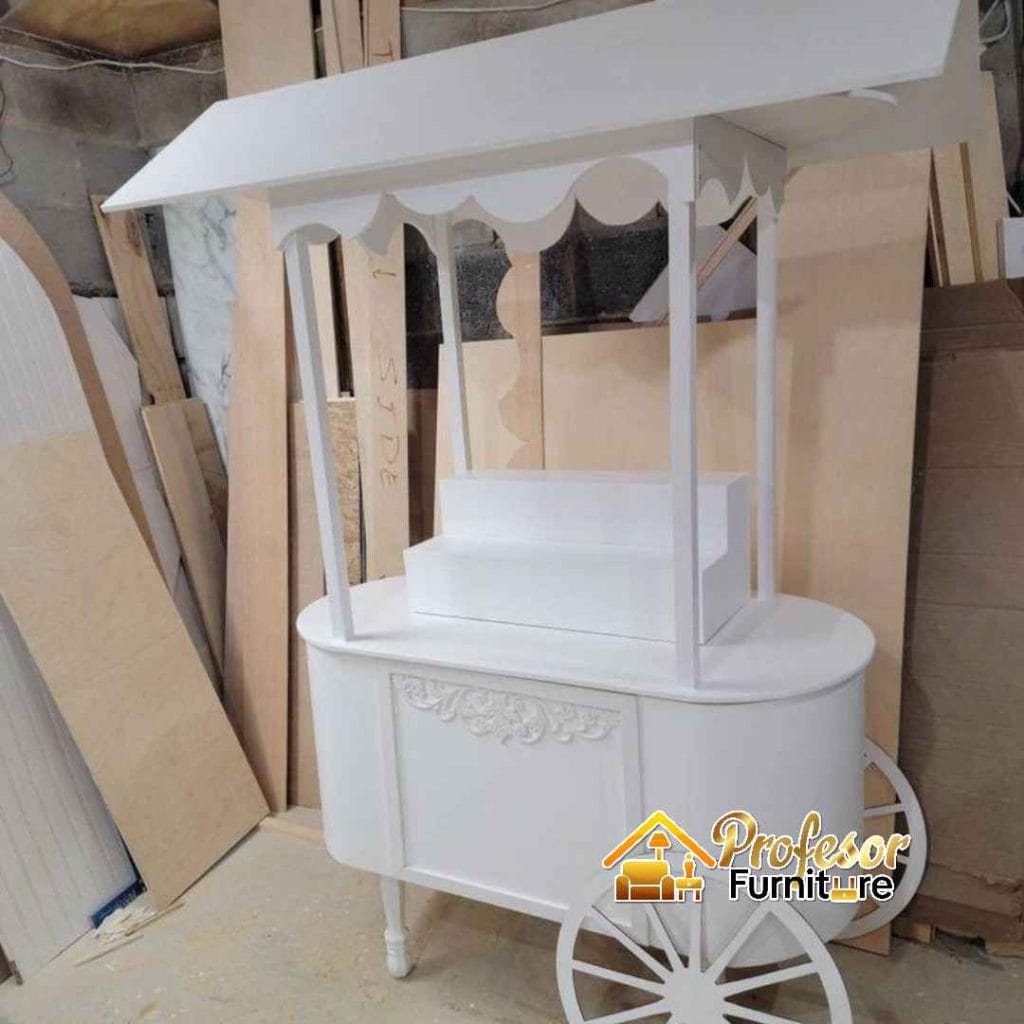 Jasa pembuatan booth jualan kekinian di Harapan Indah Bekasi