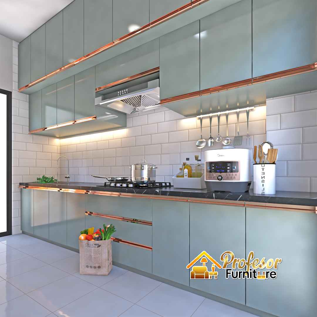 Tukang lemari dapur gantung minimalis di Kalimalang Bekasi