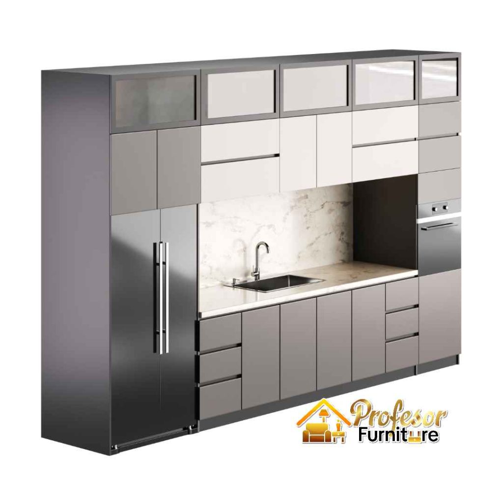 Kitchen Set Minimalis Dapur Kecil-Bikin Dapur Sempit Jadi Luas!