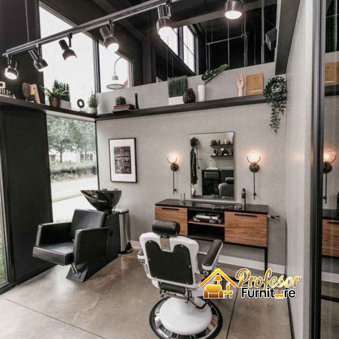 Spesialis Meja Barbershop Minimalis untuk Usaha di Cikarang