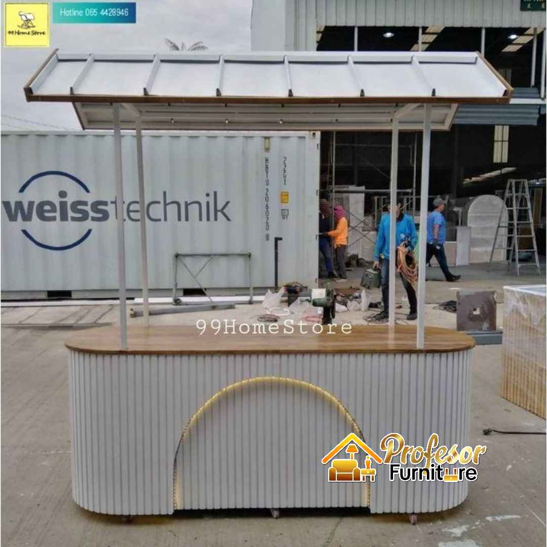 Jasa Pembuatan Booth Jualan Kekinian Custom di Setu Bekasi