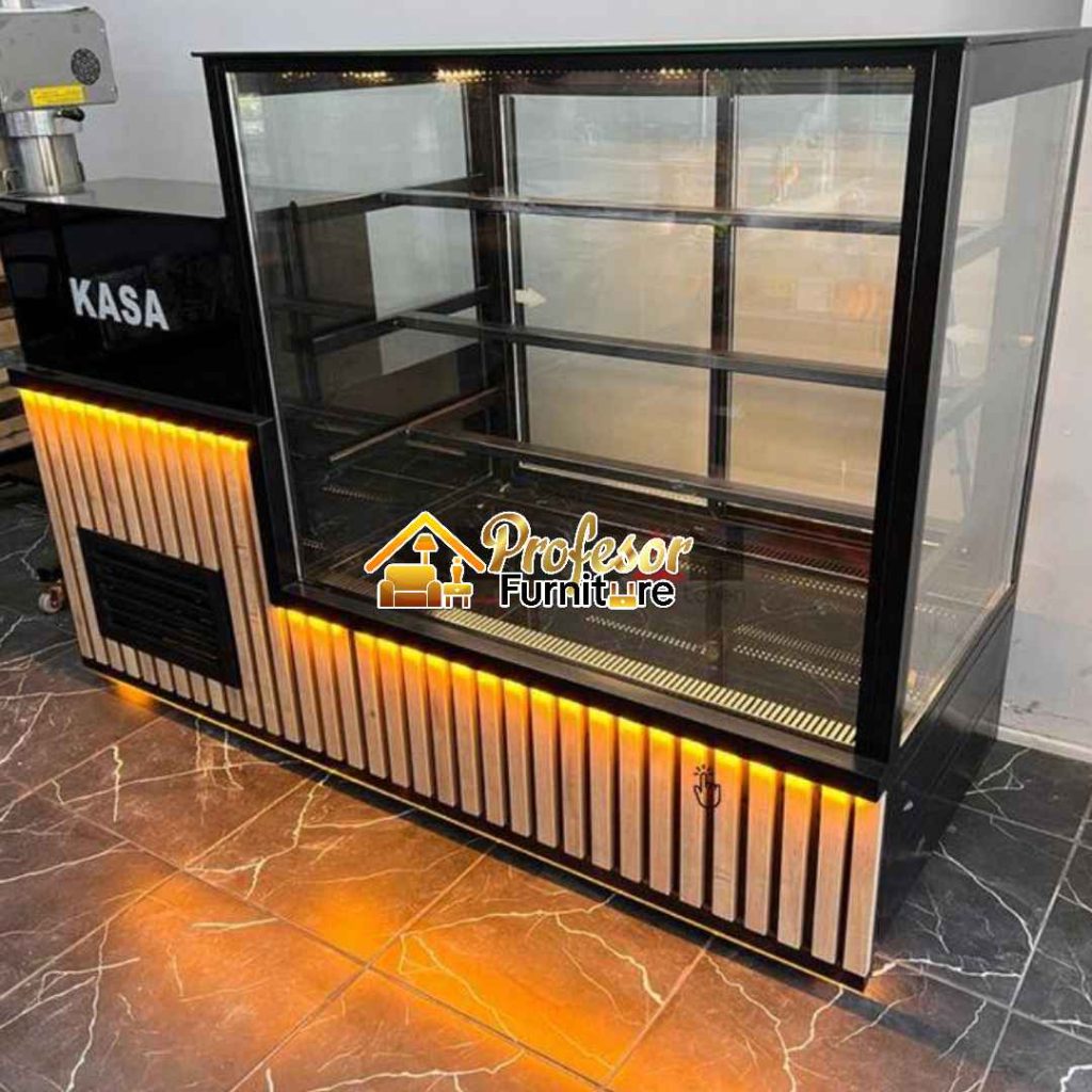 Jasa Buat Booth Jualan di Cimanggis Depok Desain Minimalis