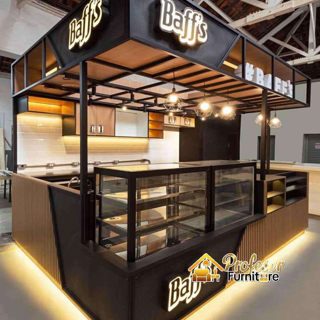 Jasa pembuatan booth mall custom di Bekasi harga terbaik