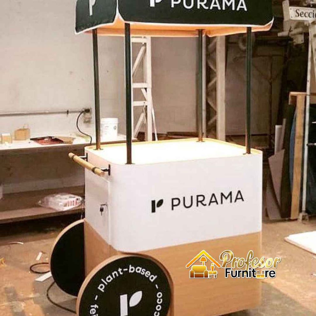 Jasa Pembuatan Booth Jualan Custom di Pondokgede Bekasi