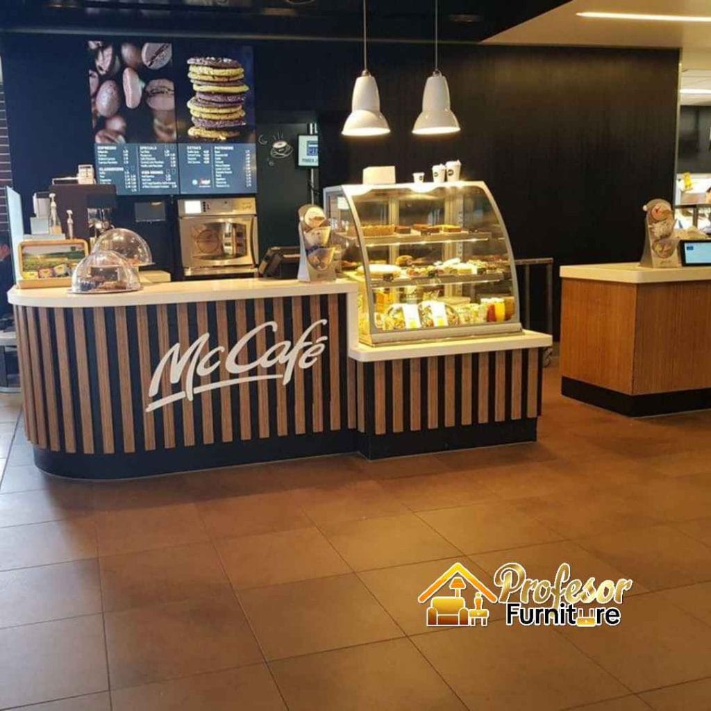 Jasa pembuatan booth jualan custom minimalis di Jakarta Pusat