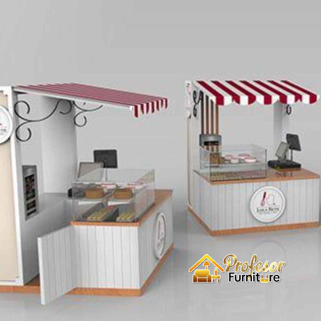 Jasa Pembuatan Booth Jualan Custom Kekinian di Cibinong Bogor