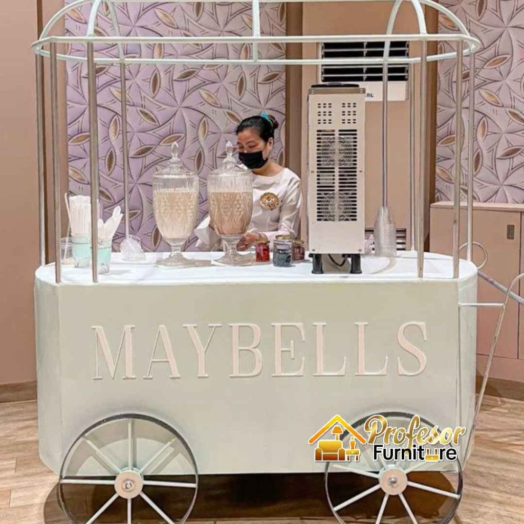 Jasa pembuatan booth jualan kekinian di Cikarang