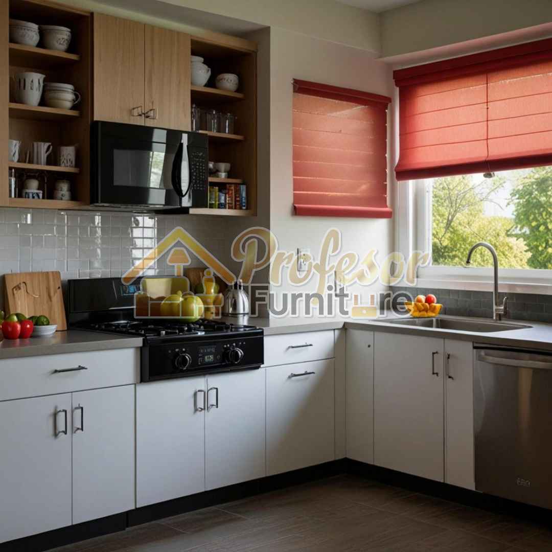 Jasa Kitchen set Ciracas Jakarta Timur gratis desain 3D dan survey