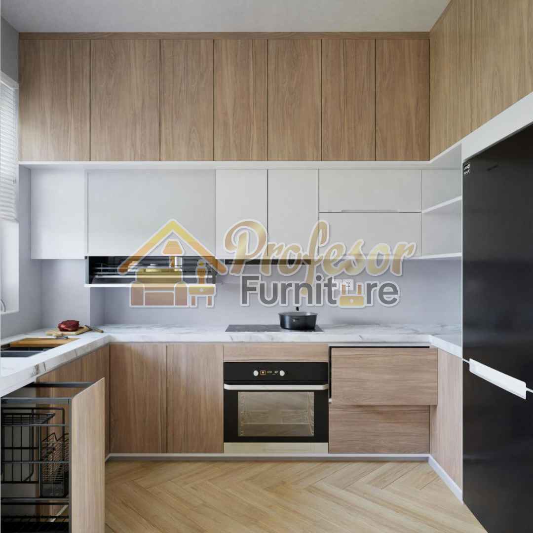 Tukang Kitchen set Purwodadi gratis desain 3D & RAB