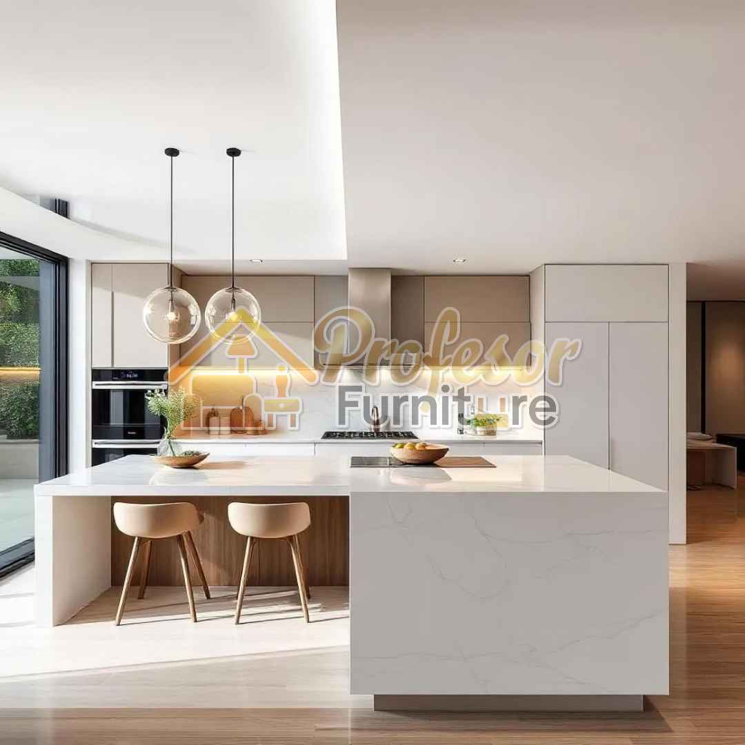 Model Lemari Dapur 2026 material HPL anti gores terbaru