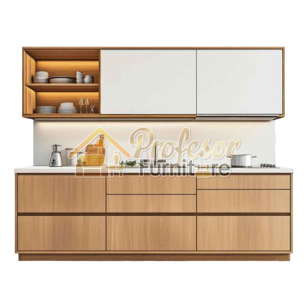 Kitchen set Cikarang desain minimalis mewah terbaru 2025