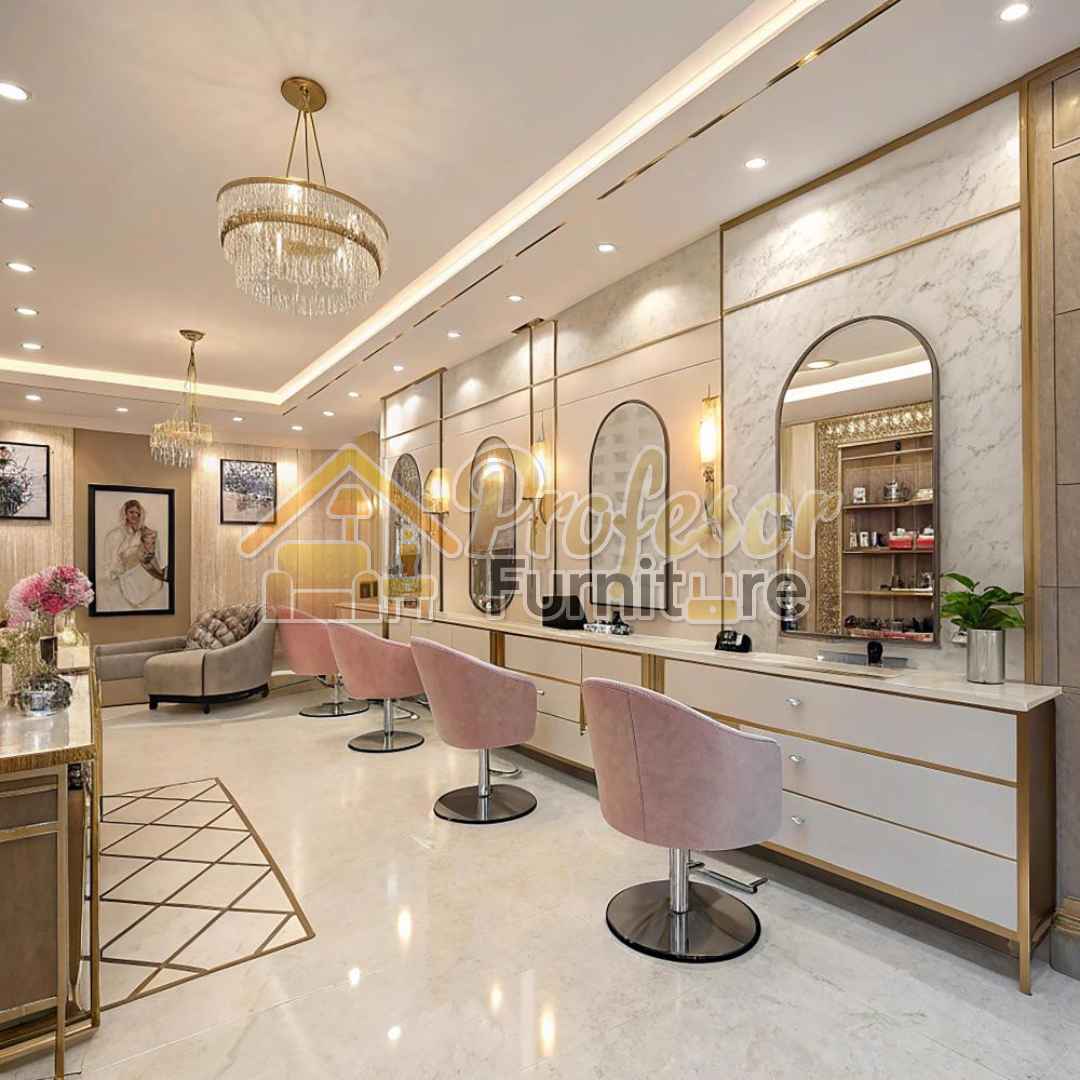 Jasa Furniture Salon Kecantikan desain minimalis modern 2026