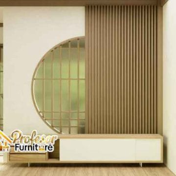 Custom Furniture Duren Sawit Jakarta Timur partisi ruang tamu minimalis