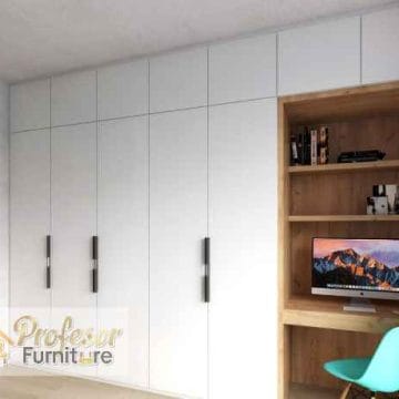 Custom Furniture Kembangan Jakarta Barat lemari tanam dinding hemat tempat Custom Furniture Kembangan Jakarta Barat
