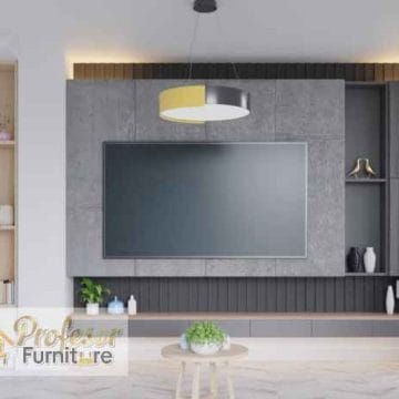 Custom Furniture Tebet Jakarta Selatan backdrop TV minimalis modern mewah Custom Furniture Tebet Jakarta Selatan