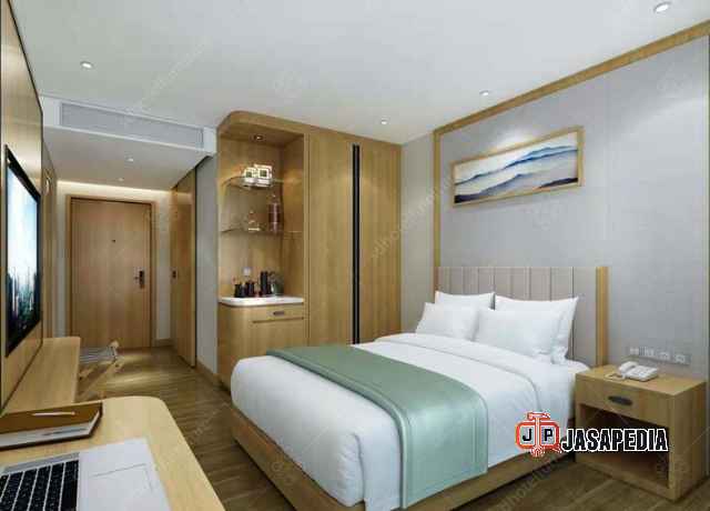 Jasa interior kamar hotel minimalis 