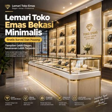 Lemari Toko Emas Bekasi Minimalis Gratis Survei Dan Pasang Lemari Toko Emas Bekasi